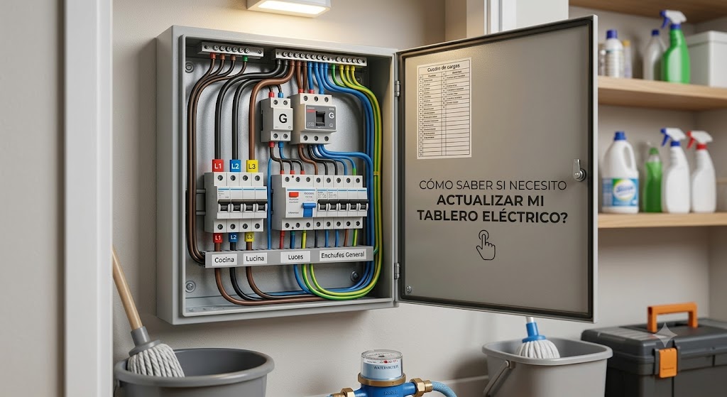 ¿Cómo saber si necesito actualizar mi tablero eléctrico?